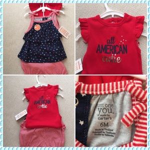 Carter’s 3 piece set  new
